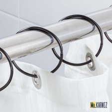 Кольца для штор Rings Black 12 шт.
